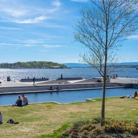 Luxury 2-Bedroom Apartment With Seaview In Oslo City Center Extérieur photo