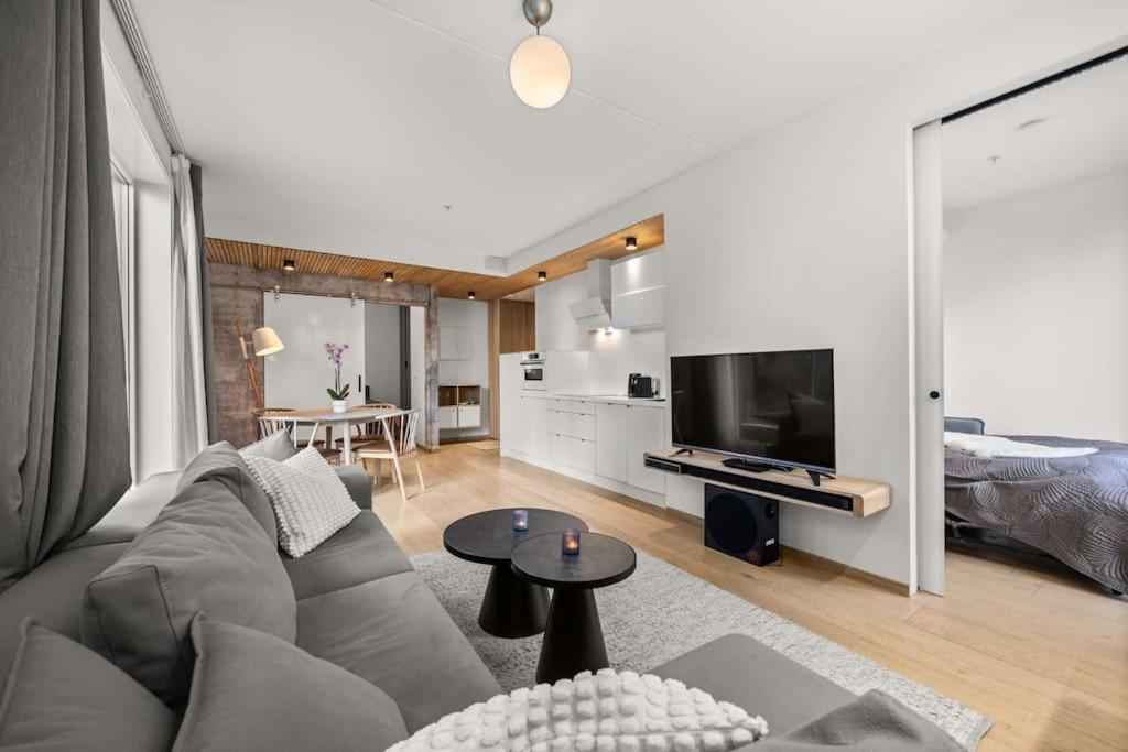 Luxury 2-Bedroom Apartment With Seaview In Oslo City Center Extérieur photo