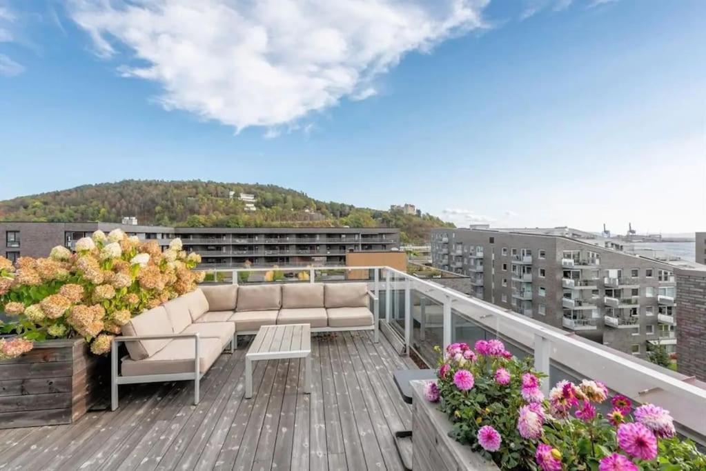 Luxury 2-Bedroom Apartment With Seaview In Oslo City Center Extérieur photo